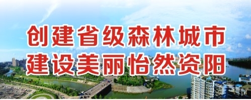 后入亚洲老女人色一视频创建省级森林城市 建设美丽怡然资阳